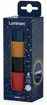 Φλυτζάνι Espresso Γυάλινο Σετ 4τμχ. Flasy Luminarc