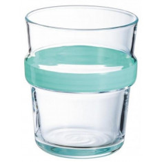 Ποτήρι Γυάλινο Νερού - Αναψυκτικού Stereo Tutquoise Luminarc 270ml