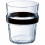 Ποτήρι Γυάλινο Νερού - Αναψυκτικού Stereo Black Luminarc 270ml