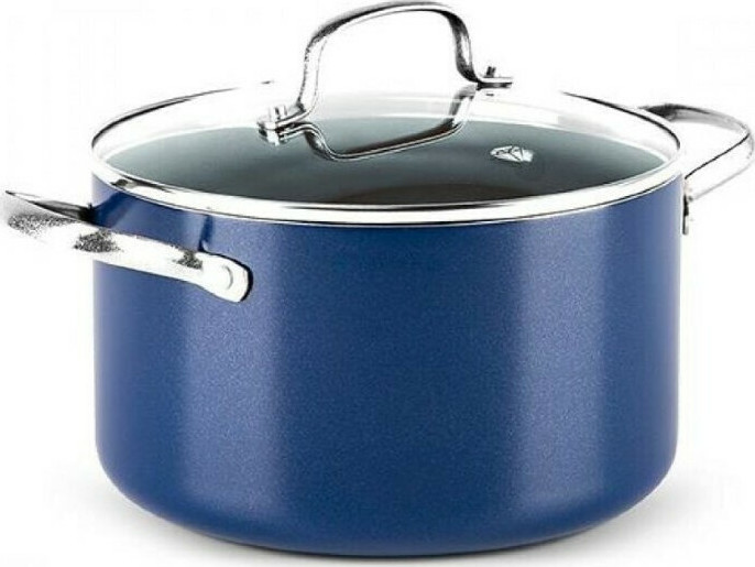 Κατσαρόλα Αντικολλητική 24cm Blue Diamond