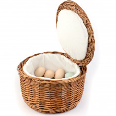 Καλάθι αυγών με επένδυση 26cm Σε Φυσικό Χρώμα Aps