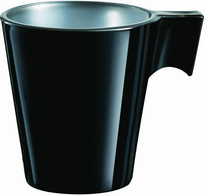 Φλυτζάνι Espresso Luminarc Flashy Black 80ml