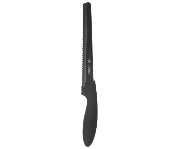 Viners Μαχαίρι Ψωμιού Assure Black 20cm