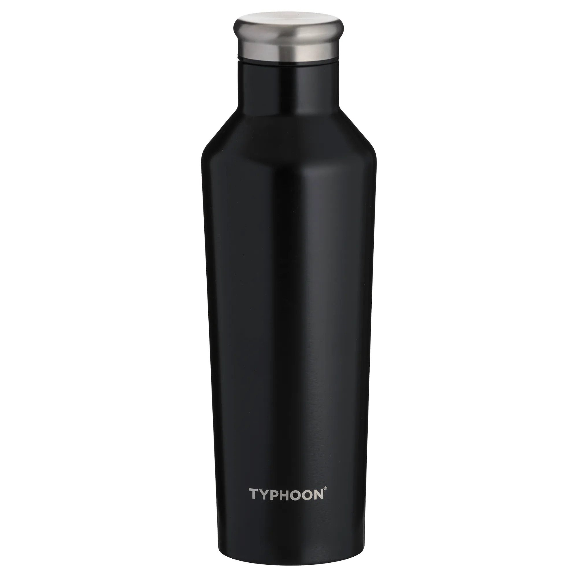 Παγούρι Θερμός Ανοξείδωτο Typhoon Pure Black 500ml