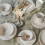 Μπολ Σαλάτας Κεραμικό Laura Ashley White Decorated Artisan 26cm