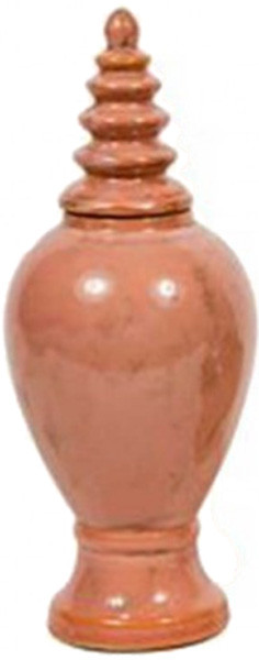 Βάζο Διακοσμητικό Κεραμικό Tunisia Orange 41cm