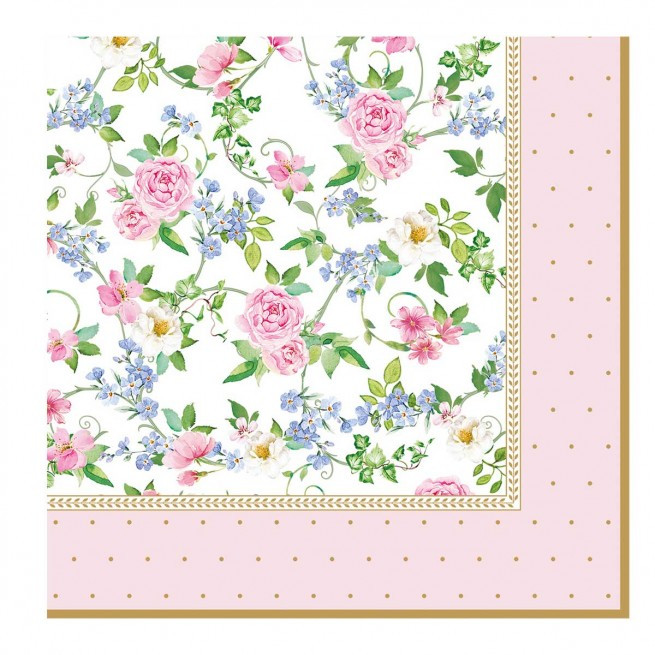 Χαρτοπετσέτες Πολυτελείας Garden Joy Σετ 20τμχ. R2S