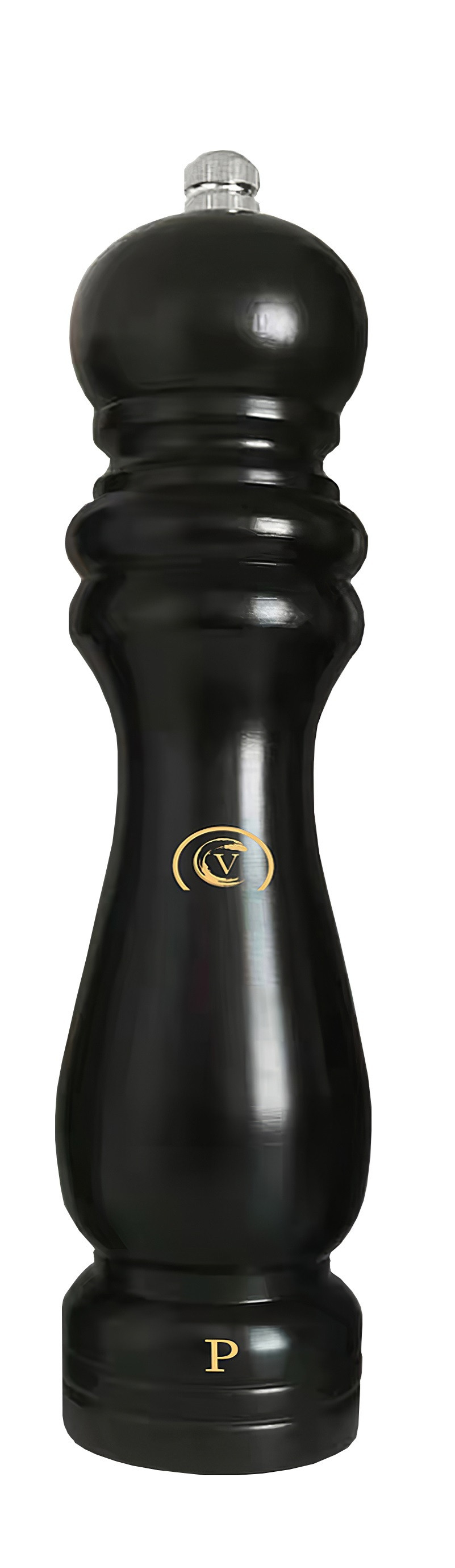 Διακοσμητικά και αξεσουαρ κουζίνας Kouzinika - ΣΗΜΑΝΤΙΚΟ: Σε περίπτωση διαφοράς τιμής από το κατάστημα ισχύει παντα και μόνο η τιμή του καταστήματος Μύλος Αλατοπίπερου Ξύλινος Μαύρος 20cm