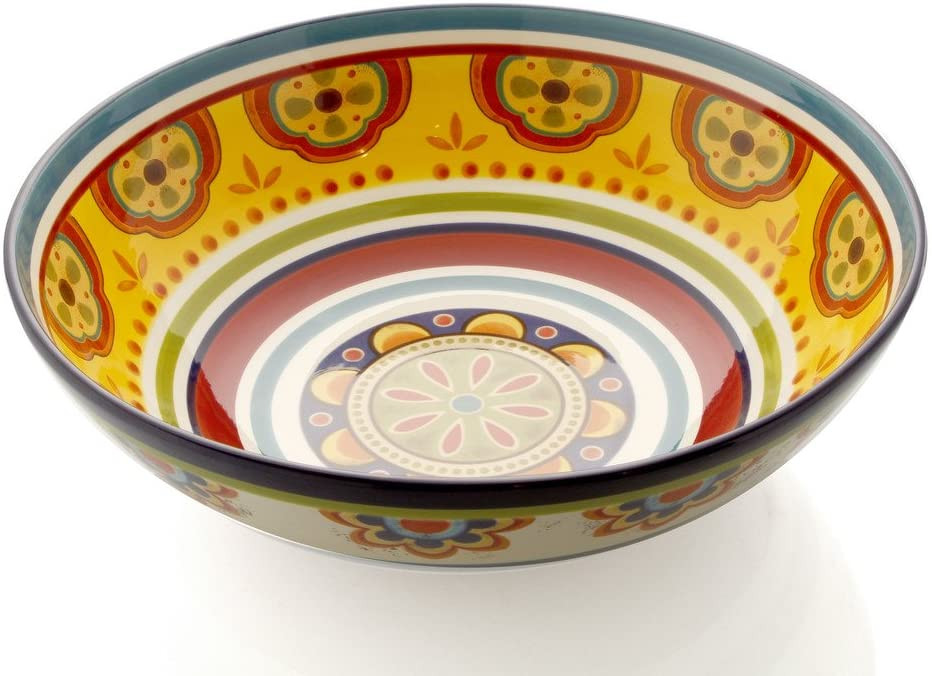 Μπολ Κεραμικό Στρογγυλό Messico 38cm Brandani