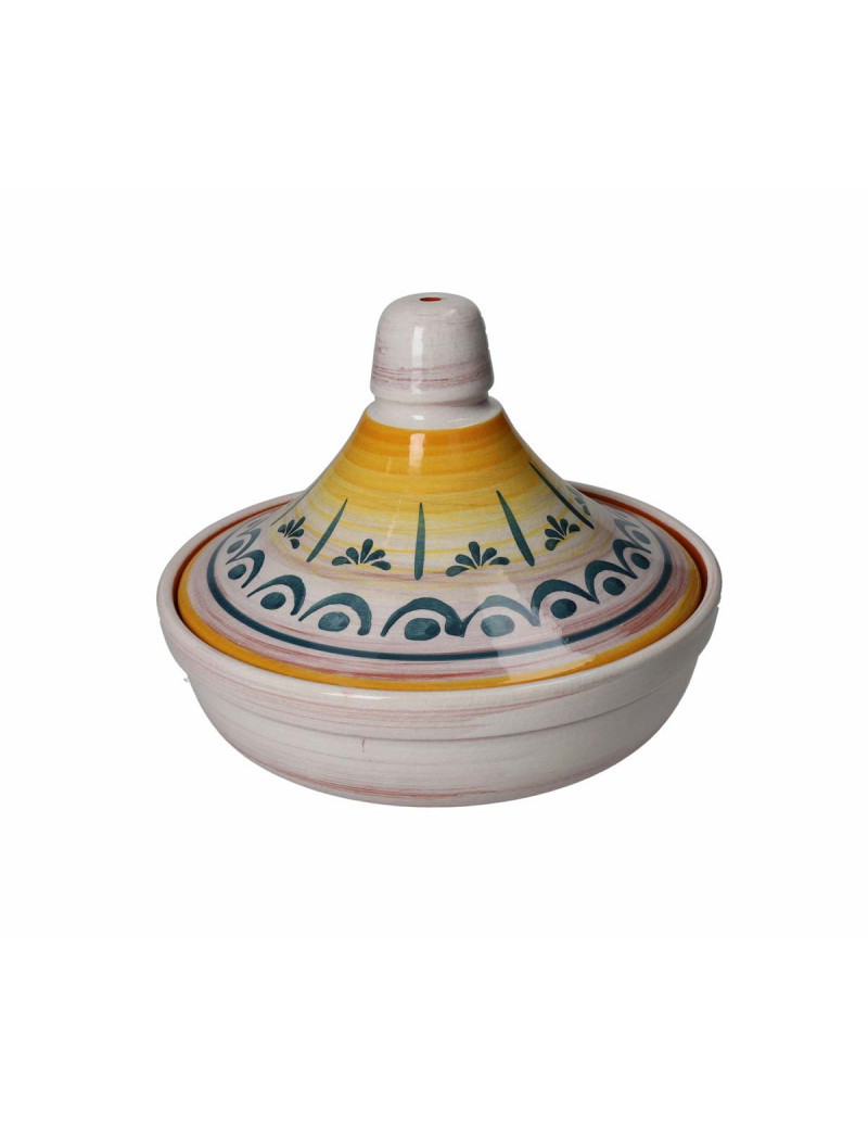 Tajine Στρογγυλό Πυρίμαχο Teraccota White 26cm Brandani