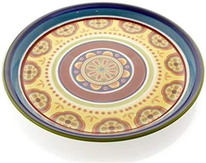 Πιατέλα Κεραμική Στρογγυλή Messico 40cm Brandani