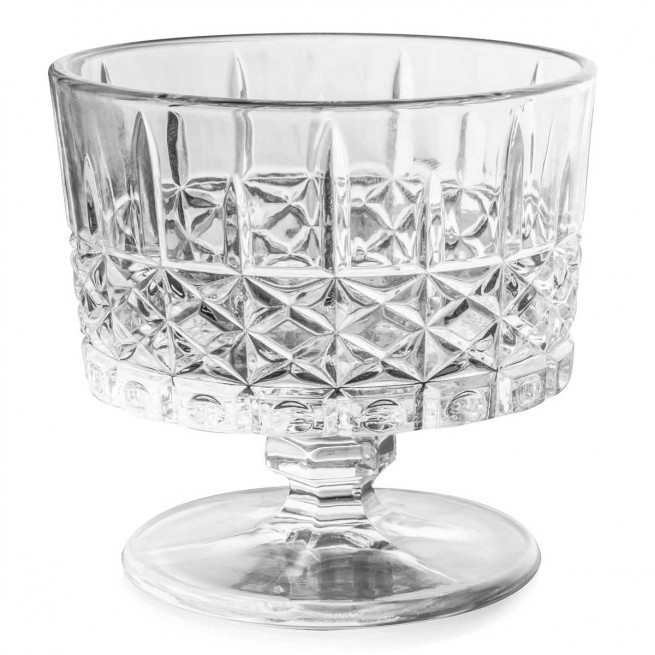 Μπολ Παγωτού Γυάλινο Σετ 6Τμχ. 260ml Diamond Marva Home 9,5x10cm