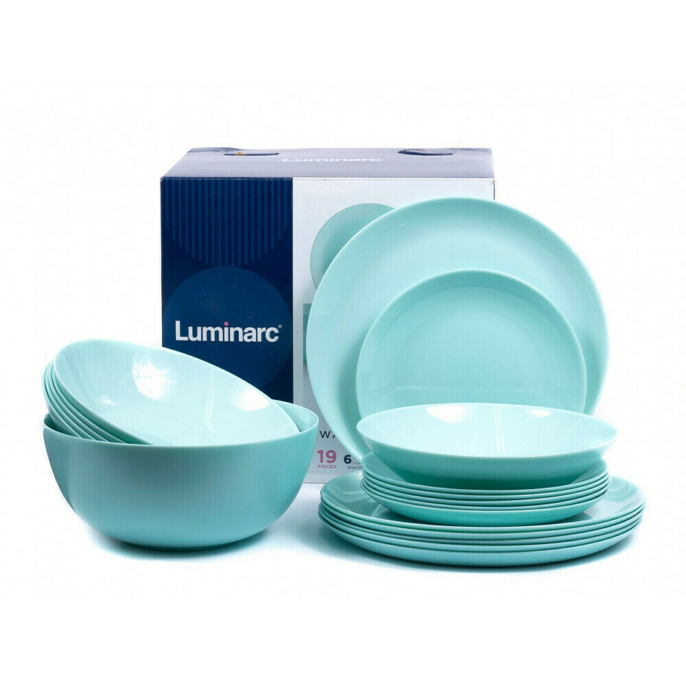 Luminarc Σερβίτσιο Φαγητού Diwali 19Τμχ. Tirquiose