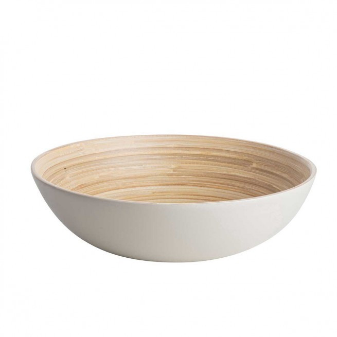 Μπολ Σερβιρίσματος Bamboo Light Grey 30cm 5five
