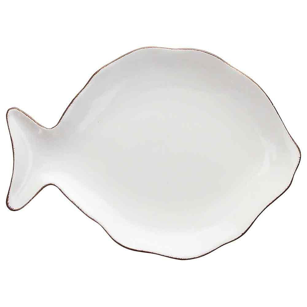 Πιατέλα Πορσελάνης Fish Beige 21cm Tognana