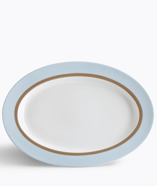 Πιατέλα πορσελάνης Οβαλ Sky 36cm Basic Ionia