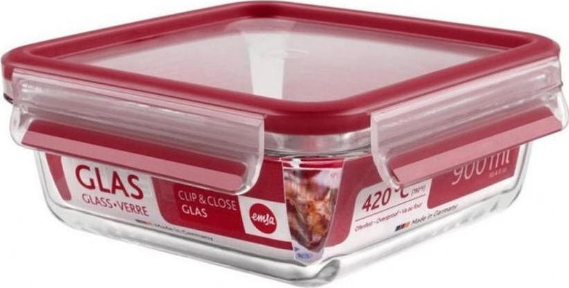 Tefal Δοχείο Τροφίμων Clip & Close Γυάλινο 800ml