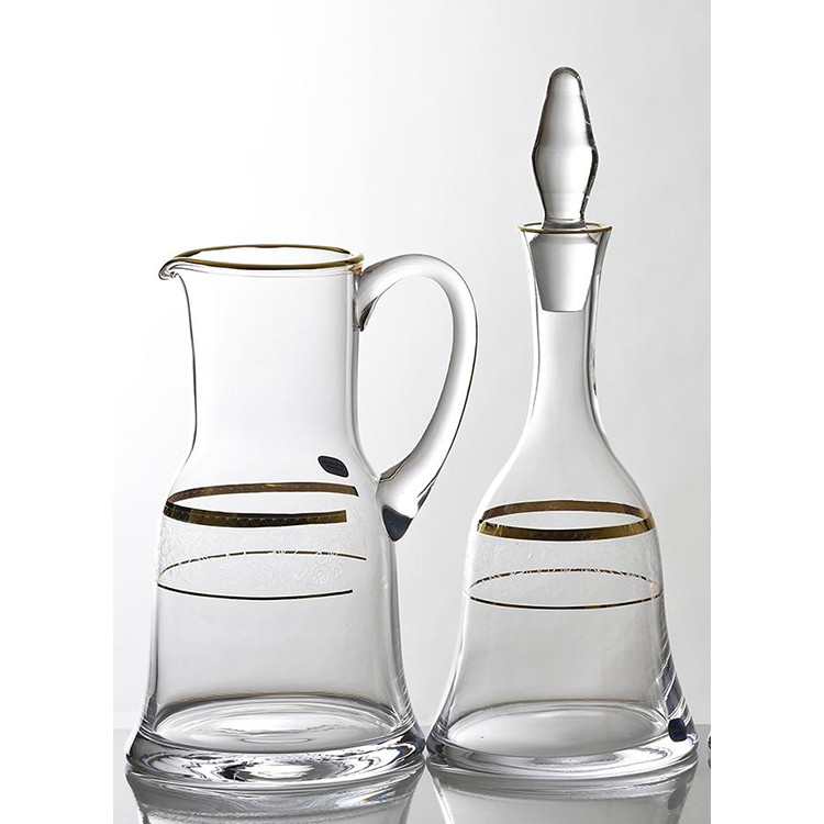 BOHEMIA Καράφα Κρυστάλλινη Bohemia 1000ml Elisabeth Platin