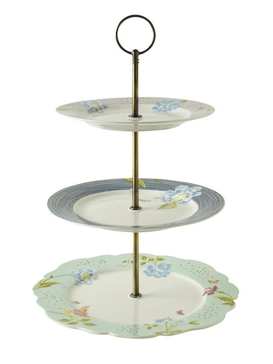 Πιατέλα 3 Επιπέδων Laura Ashley Fine Bone China Heritage