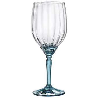 Ποτήρι Γυάλινο Kρασιού Florian Blue 380ml Bormioli Rocco