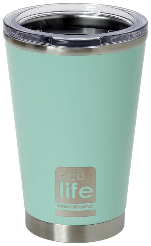 Ecolife Ποτήρι Θερμός Coffee Cup 370ml Dark Mint