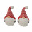 Χριστουγεννιάτικο Αλατοπίπερο Κεραμικό Σετ 2Τμχ. Άγιος Βασίλης Gnome
