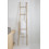 Κρεμάστρα Σκάλα Bamboo Για Πετσέτες Μπάνιου 5 Θέσεων Καφέ 40x150cm