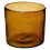 Διακοσμητικό Βάζο Γυάλινο Bublle Brown 12.5cm Atmosphera
