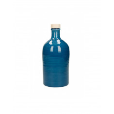 Μπουκάλι Πορσελάνης Για Λάδι Manolia Brandani Blue  500ml