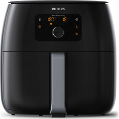 Philips Φριτέζα Αέρος Airfryer XXL Με Αποσπώμενο Κάδο 7.3lt Μαύρη HD9650/90