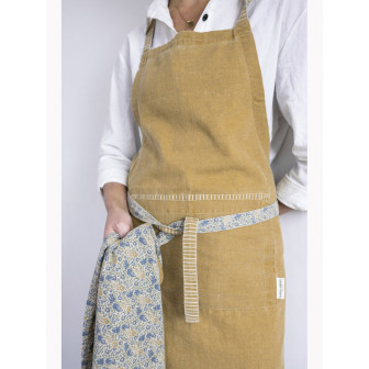 Ποδιά Κουζίνας Laura Ashley Daniela Oil Solid Yellow Ποδιά Κουζίνας Laura Ashley Daniela Oil Solid Yellow