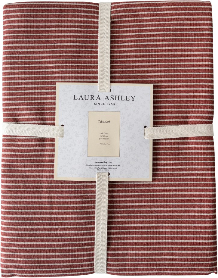 Laura Ashley Τραπεζομάντηλο Ύφασμα Wild Clematis Red 240X140cm φωτογραφία