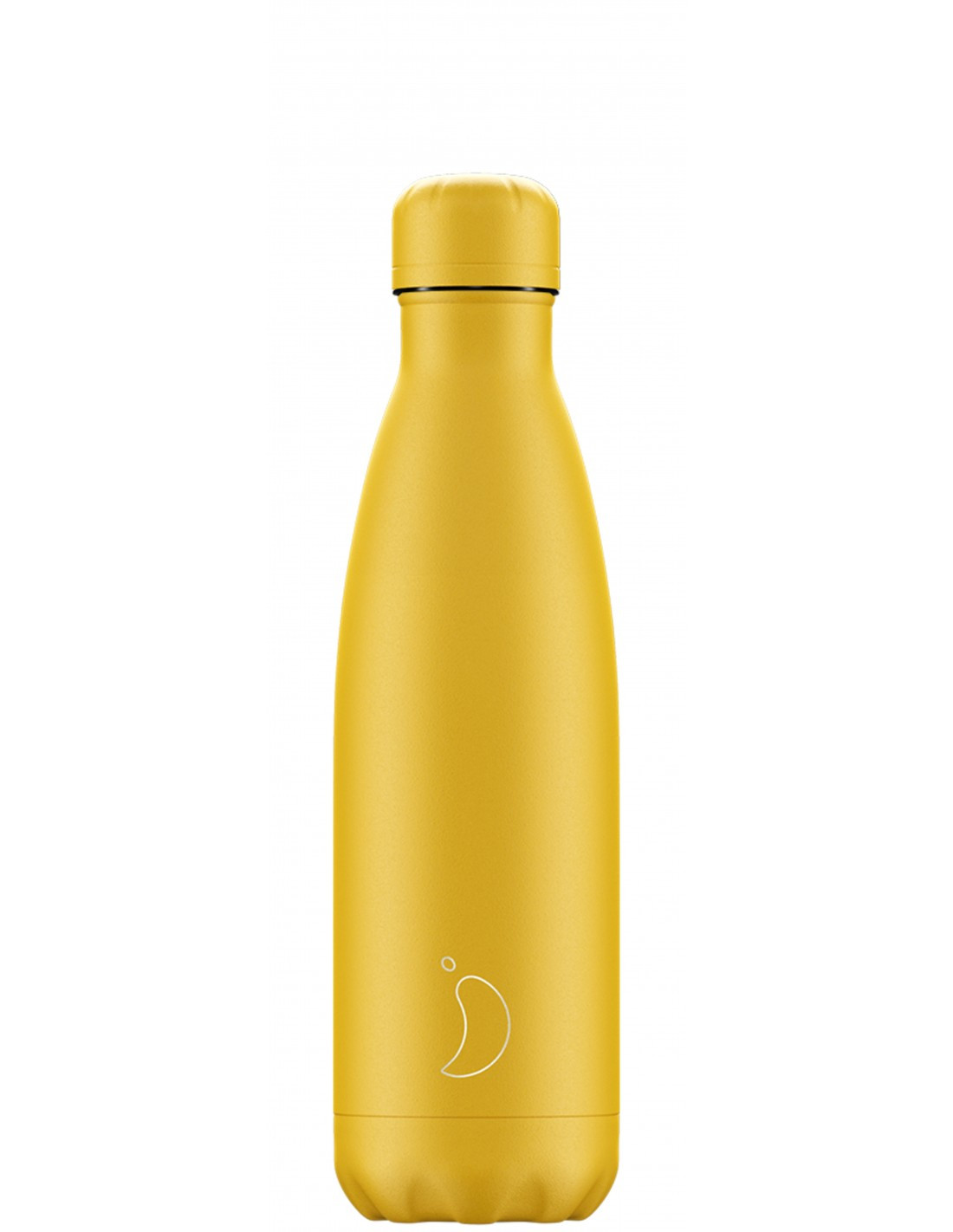 Chilly’s Μπουκάλι Θερμός Ανοξείδωτο All Burnt 500ml Κίτρινο