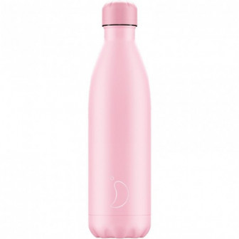 Chilly's Μπουκάλι Θερμός Ανοξείδωτο All Pastel 500ml Ροζ