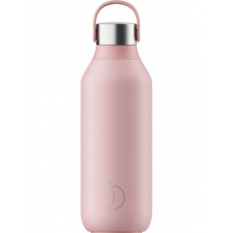 Chilly's Μπουκάλι Θερμός Ανοξείδωτο Series 2 Blush 500ml Ροζ