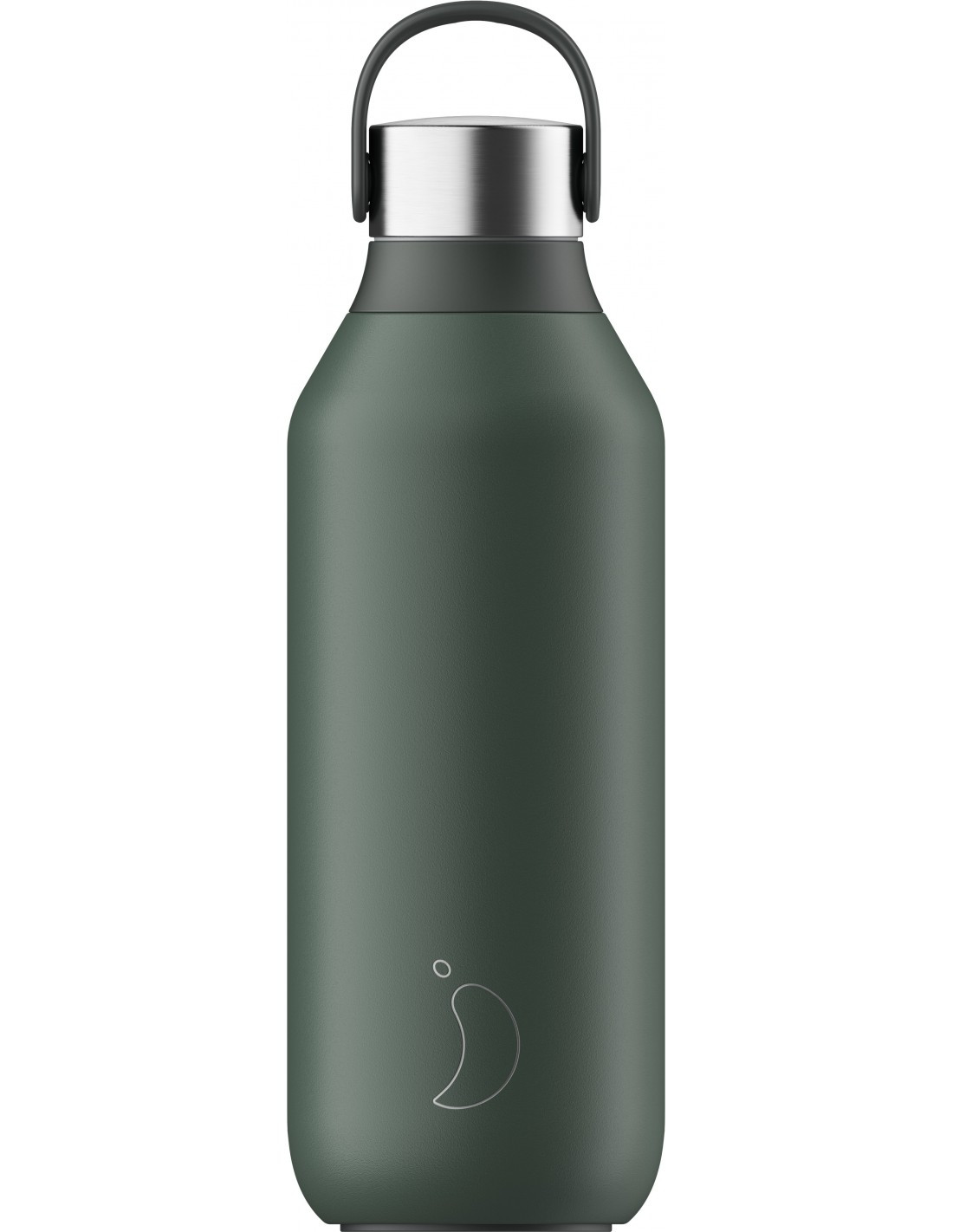 Chilly’s Μπουκάλι Θερμός Ανοξείδωτο Series 2 Pine 500ml Πράσινο