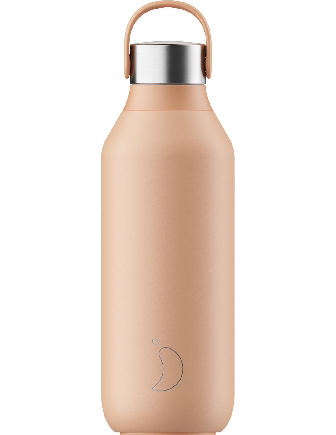 Chilly’s Μπουκάλι Θερμός Ανοξείδωτο Series 2 Peach 500ml Πορτοκαλί