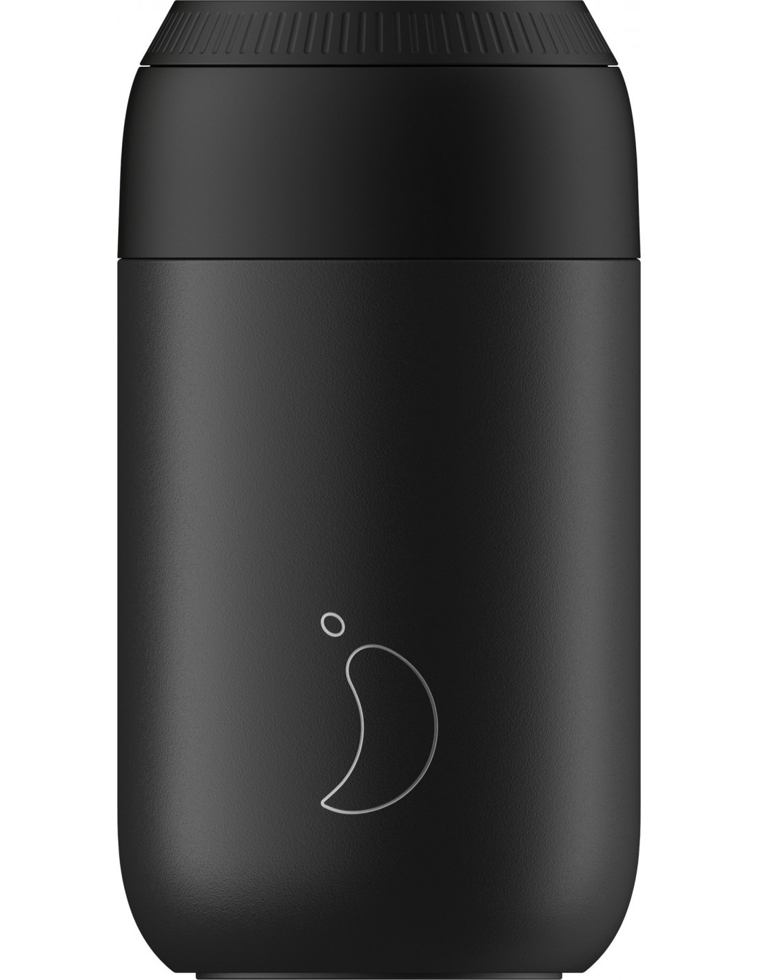 Chilly’s Ποτήρι Θερμός Ανοξείδωτο Serries 2 Abyss 340ml Μαύρο