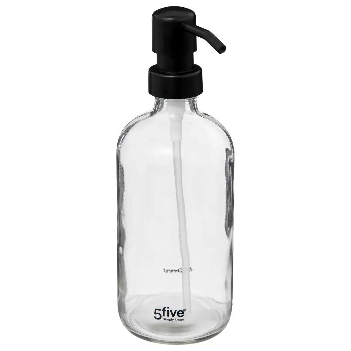 5FIVE SIMPLY SMART 5Five Dispenser Θήκη Για Κρεμοσάπουνο Γυάλινο 450ml