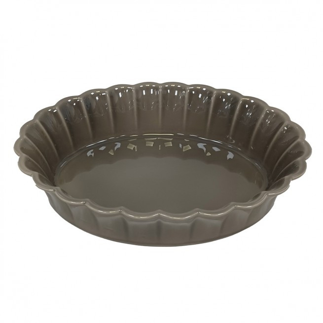 Ταψί Πυρίμαχο Οβάλ Betty Grey 35x27cm
