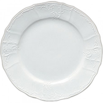 Πιάτο Πορσελάνης Σετ 6τμχ. Ρηχό Bernadotte 27cm Λευκό