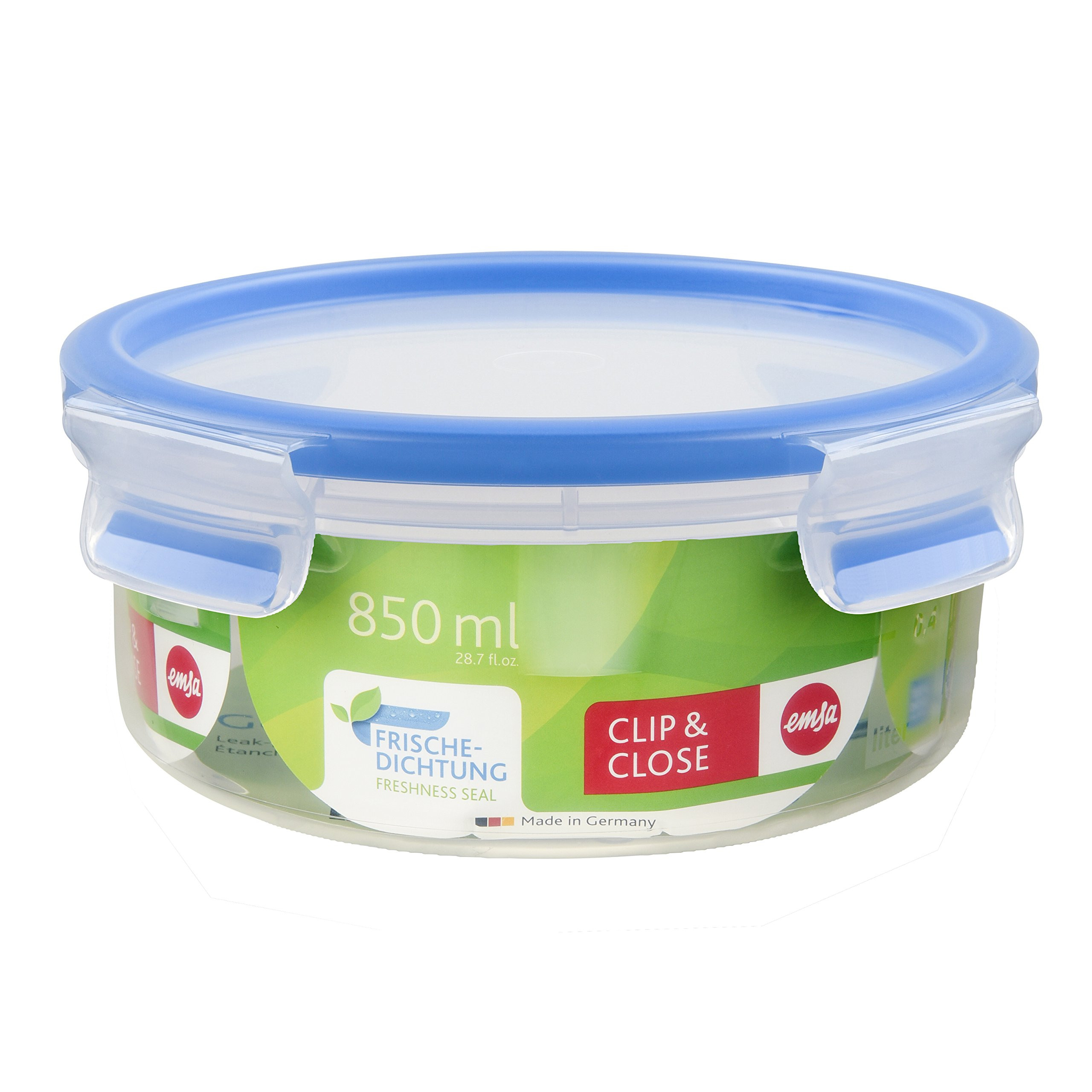 Δοχείο Τροφίμων Στρογγυλό Emsa Clip & Close 850ml