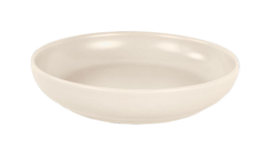 Happy Ware Πιάτο Βαθύ Κεραμικό Nordic 22cm Cream Mat