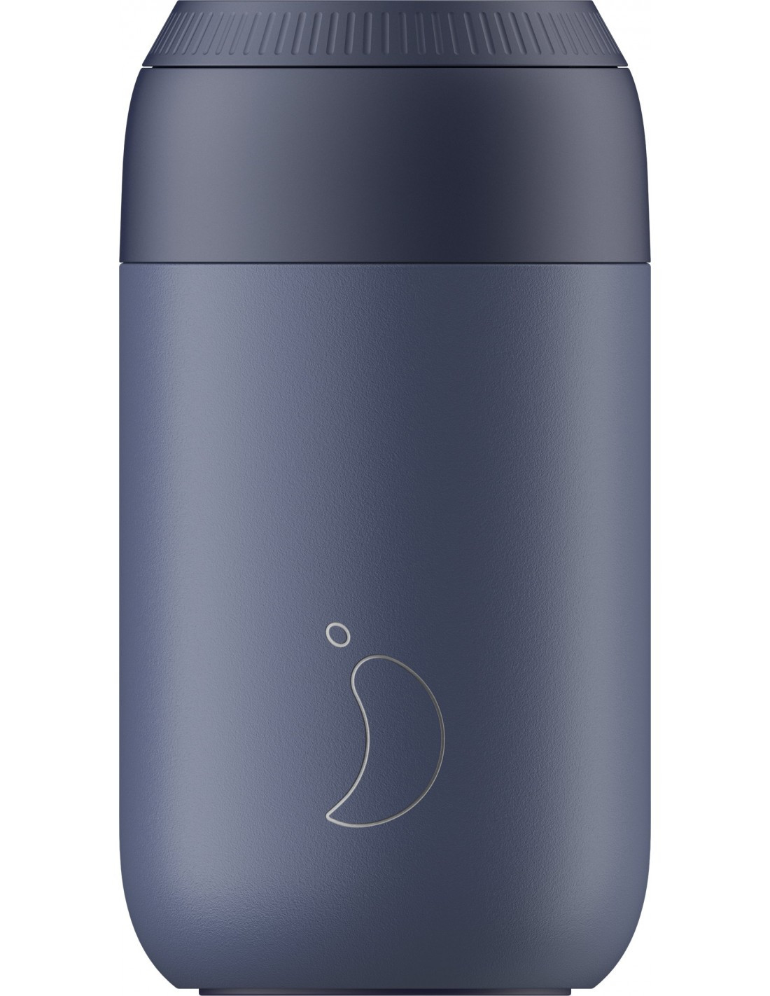 Chilly’s Ποτήρι Θερμός Ανοξείδωτο Serries 2 Whale 340ml Μπλε