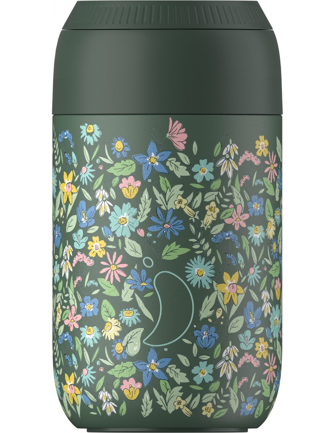 Chilly’s Ποτήρι Θερμός Ανοξείδωτο Serries 2 Liberty Springs 340ml Pine Πράσινο