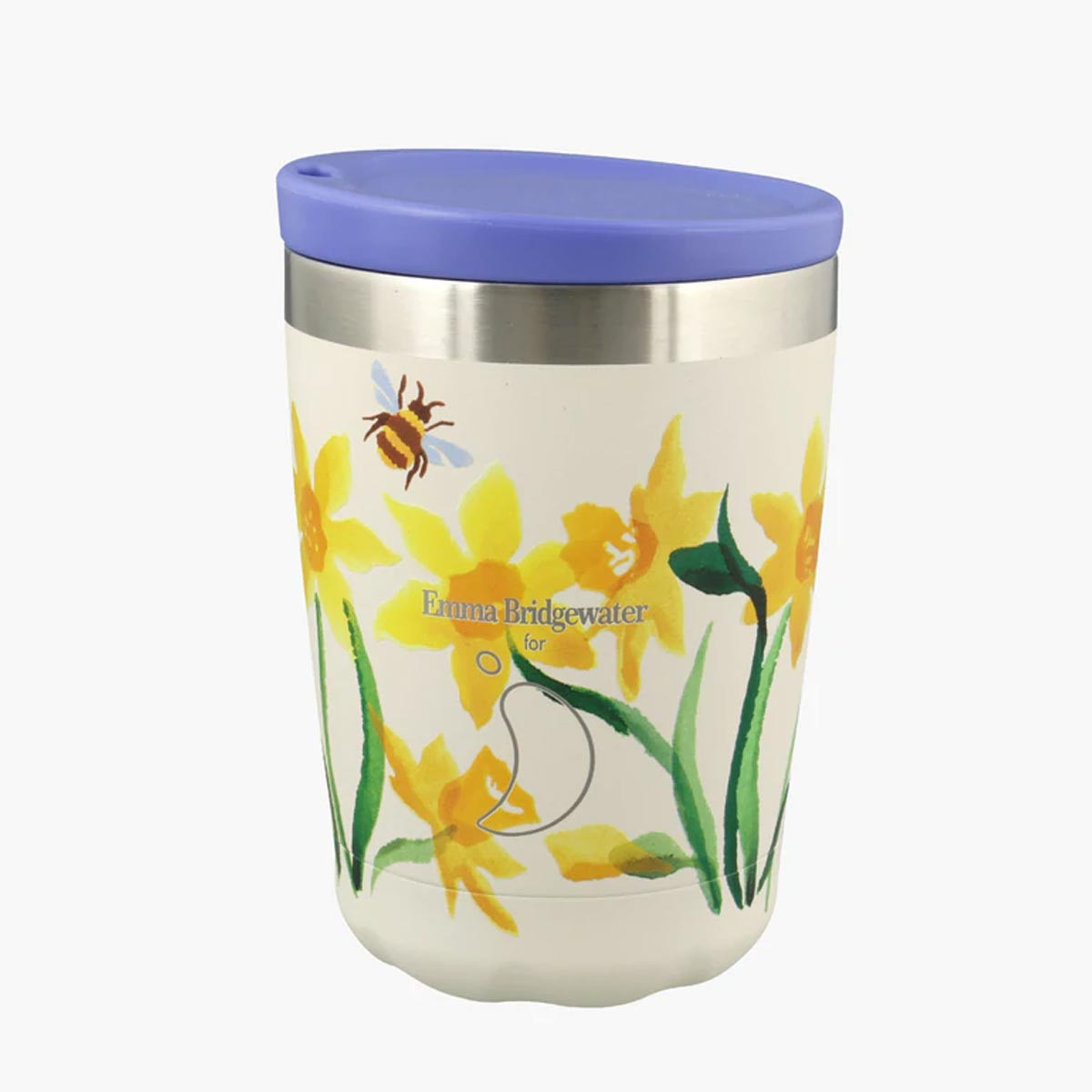 Chilly’s Ποτήρι Θερμός Ανοξείδωτο E.B. Little Daffodils 340ml