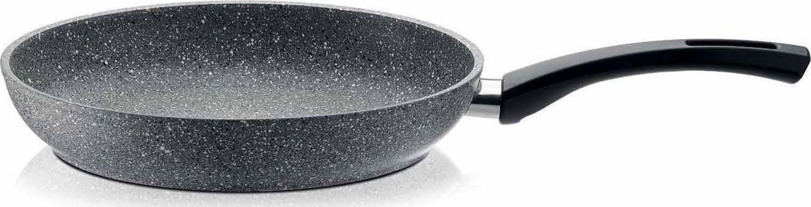 Τηγάνι Αντικολλητικό Grey Force 26cm Με Επίστρωση Απο Πέτρα Pyramis