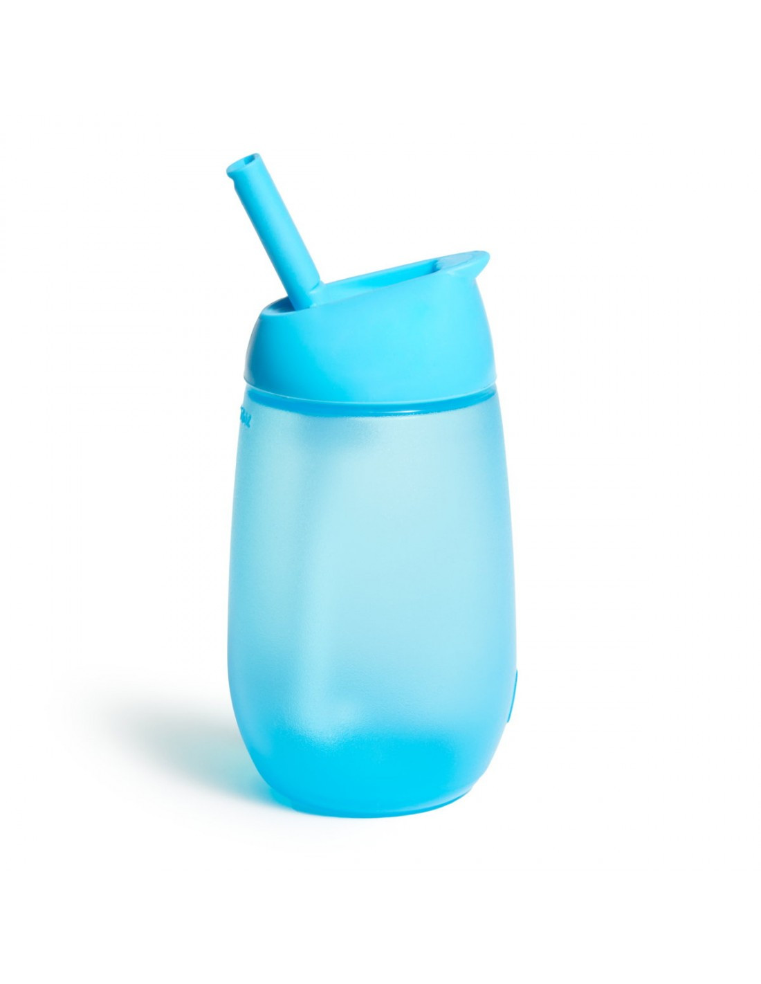 MUNCHKIN Munchkin Ποτήρι Με Καλαμάκι 296ml Simple Clean Straw Cup Blue