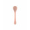 Κουτάλια Φαγητού Σιλικόνης Παιδικό Σετ 2τμχ Matchstick Monkey Feeding Spoons Dusty Pink