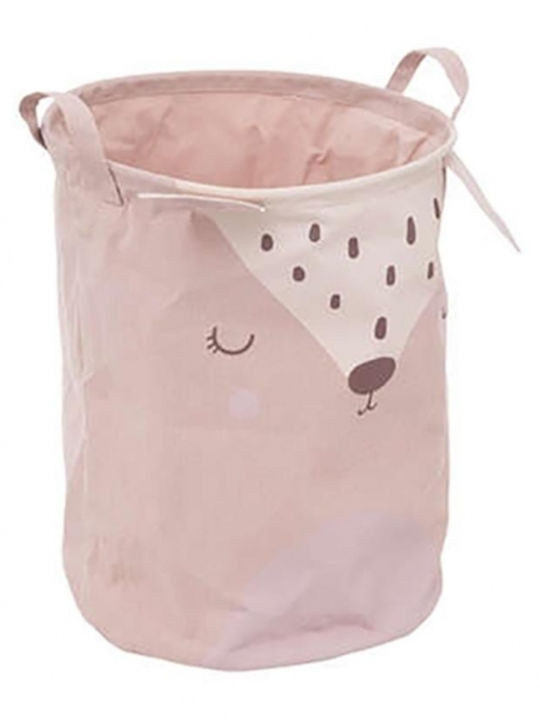 5FIVE SIMPLY SMART Atmosphera Καλάθι Αποθήκευσης Παιδικό Ζωάκι Ροζ 38cm
